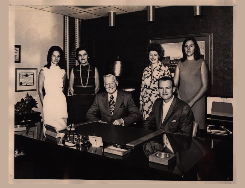 historicgroup circa 1970 HDSL Law Firm group picture